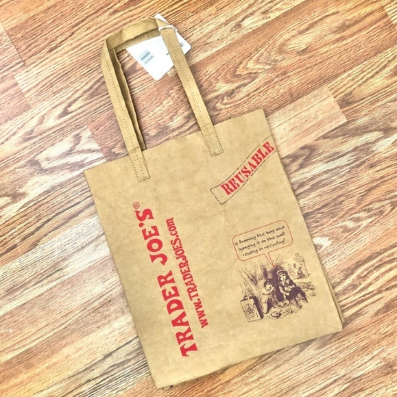 Trader Joe's Reusable Grocery Bag Tote - Picture 2 of 4